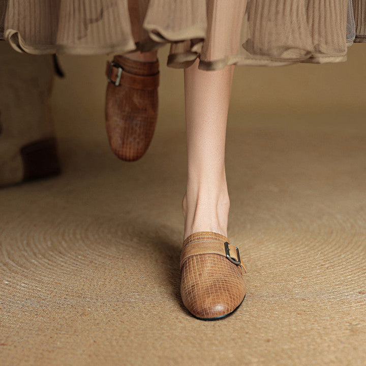 Emrie | Mules in Pelle Genuina