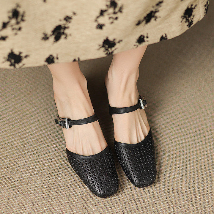 Ovia | Mules in Pelle Genuina