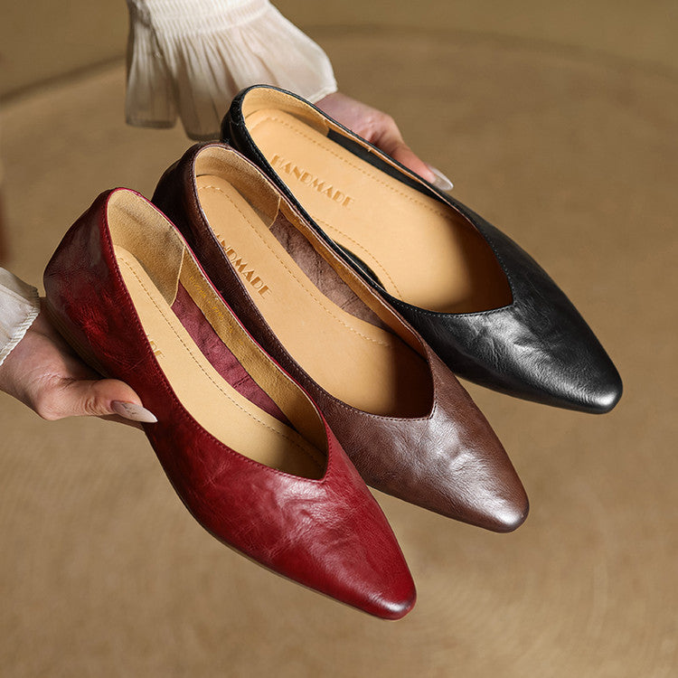 Valmir | Mules in Pelle Genuina
