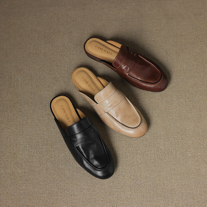 Serin | Mules in Pelle Genuina