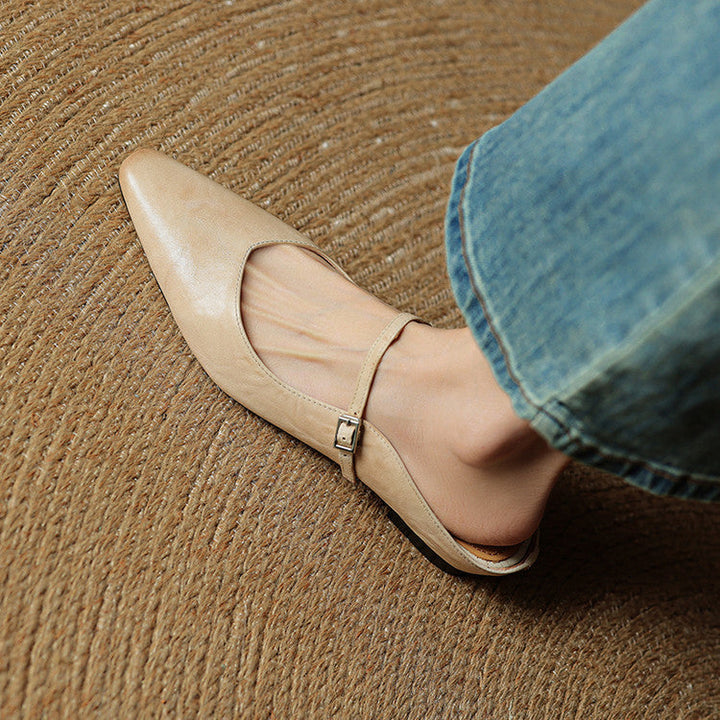 Mule in Pelle Vintage