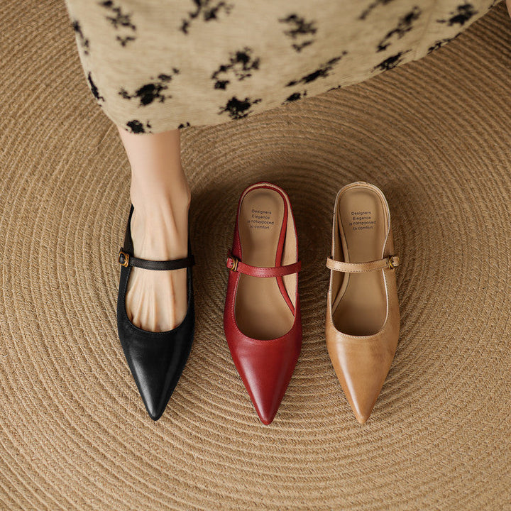 Neok | Mules in Pelle Genuina