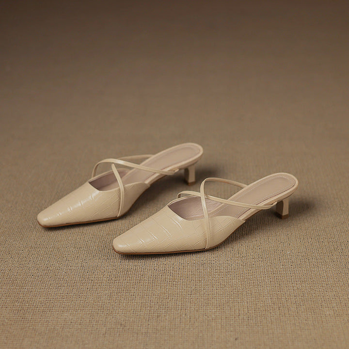 Mire | Mules in Pelle Genuina