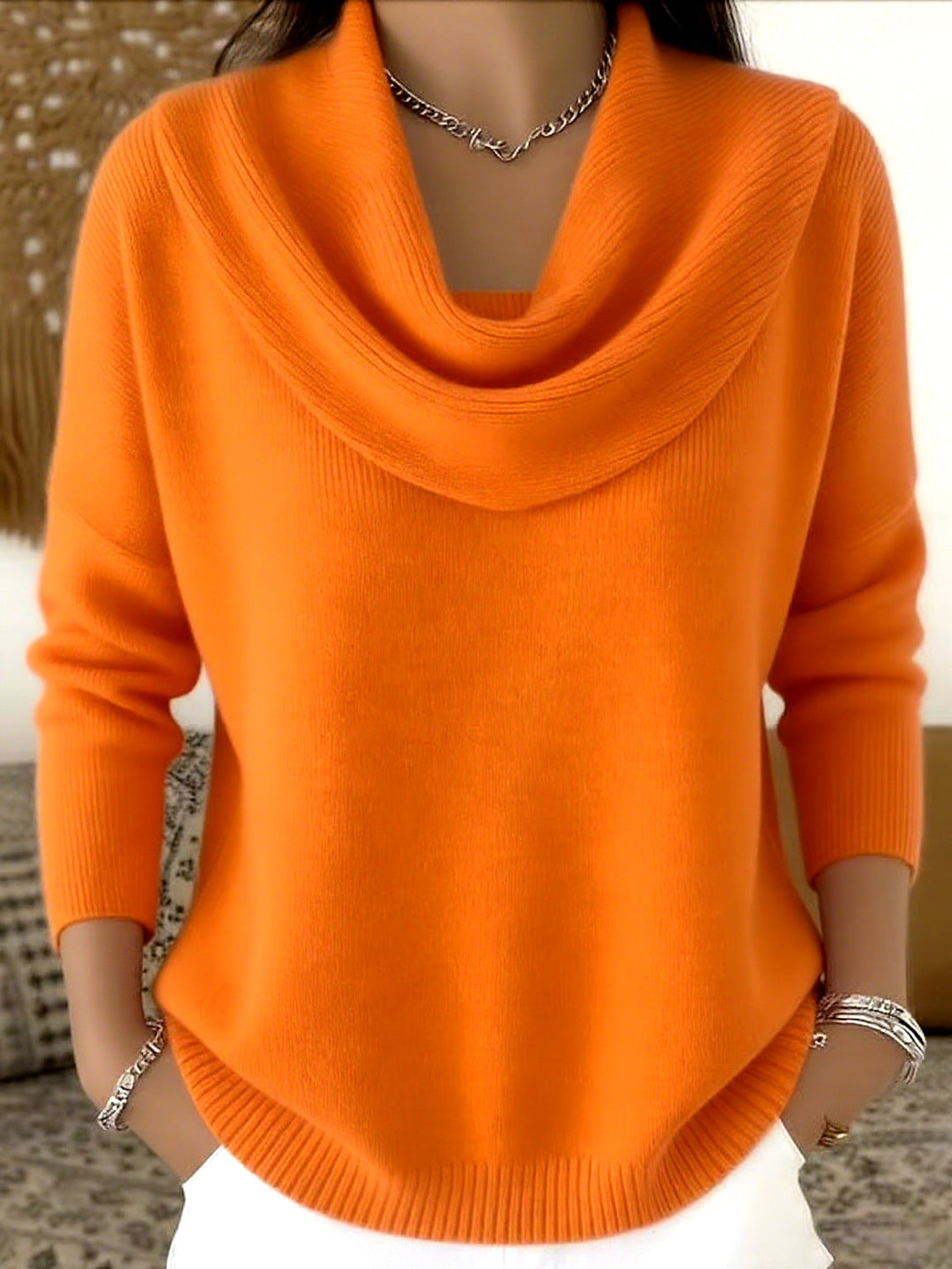 Juliette™ | Maglione con Collo a Cowl