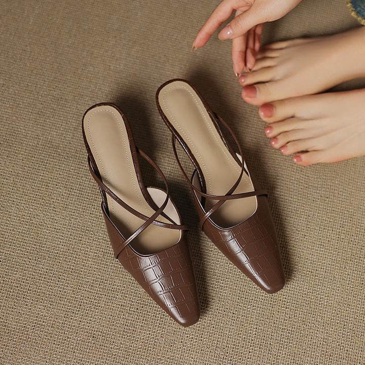 Mire | Mules in Pelle Genuina
