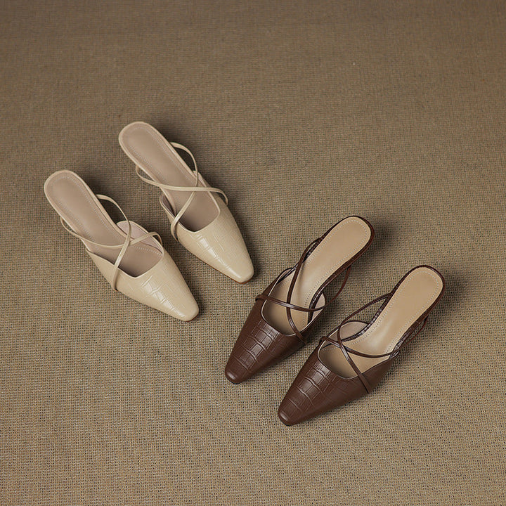 Mire | Mules in Pelle Genuina
