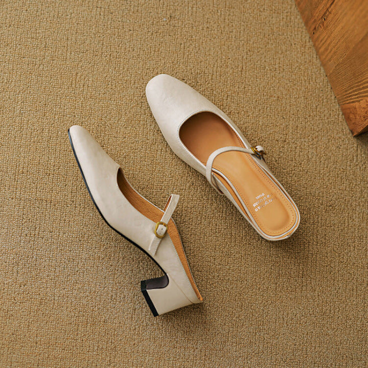 Vian | Mules in Pelle Genuina