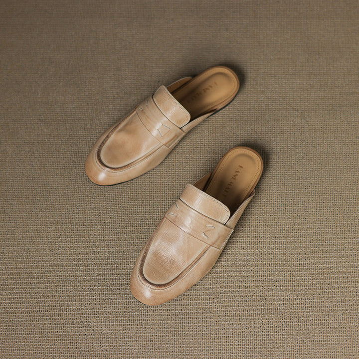 Serin | Mules in Pelle Genuina