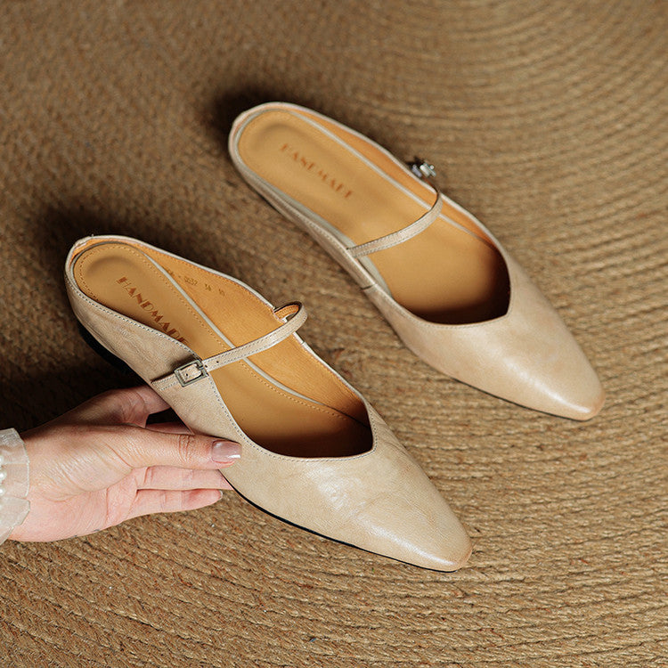 Orella | Mules in pelle genuina