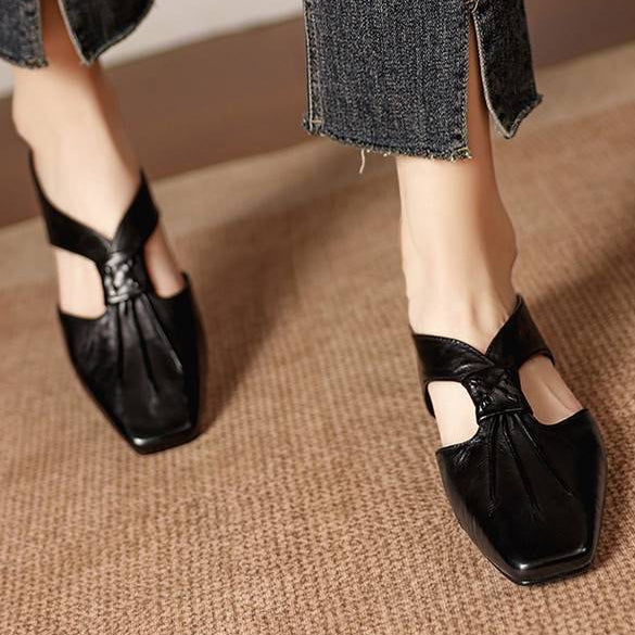 Olene | Mules Punta Quadrata