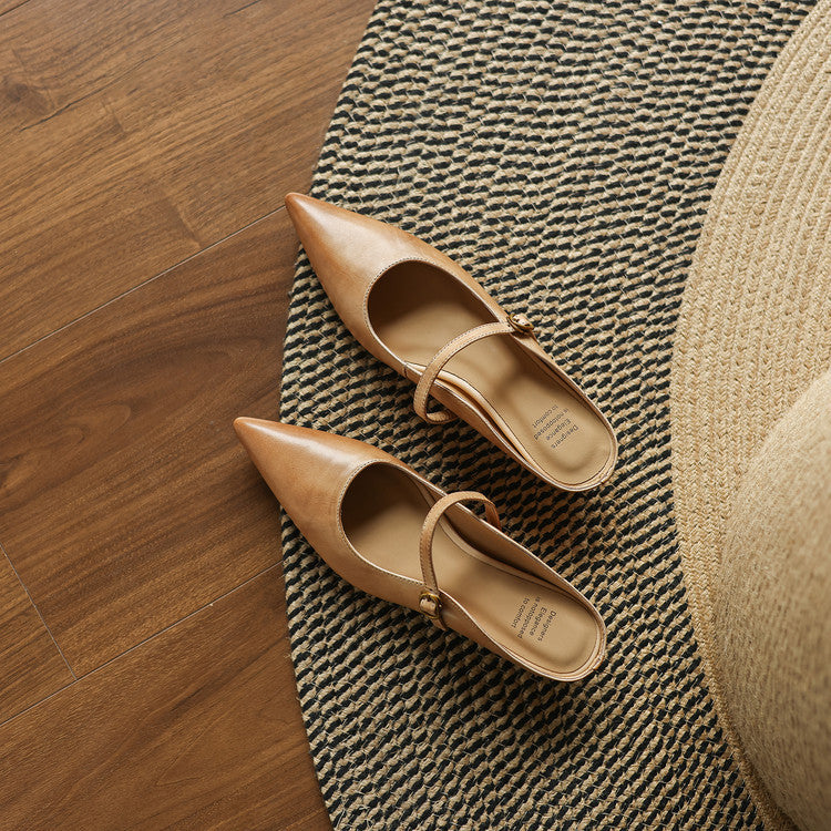 Neok | Mules in Pelle Genuina