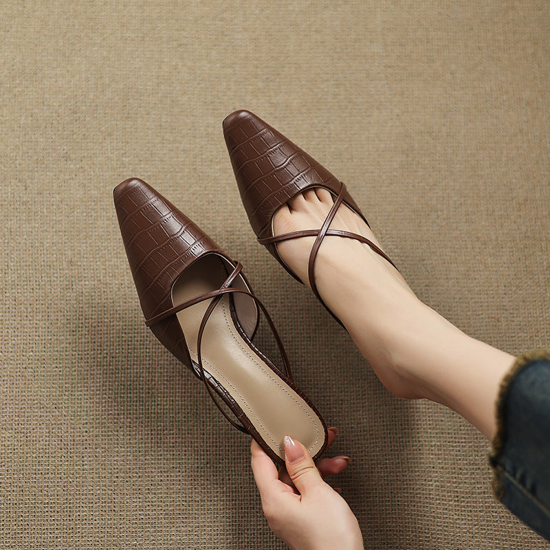 Mire | Mules in Pelle Genuina