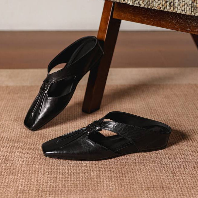 Olene | Mules Punta Quadrata