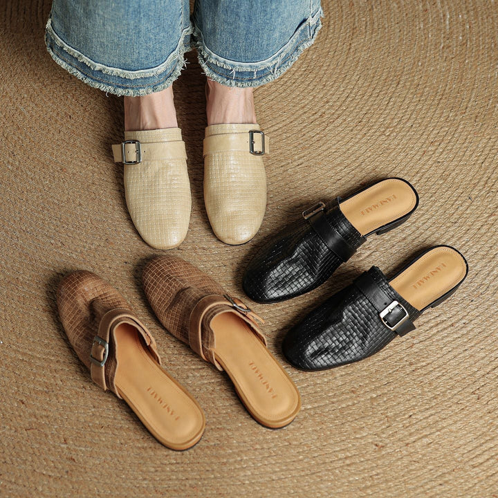 Emrie | Mules in Pelle Genuina
