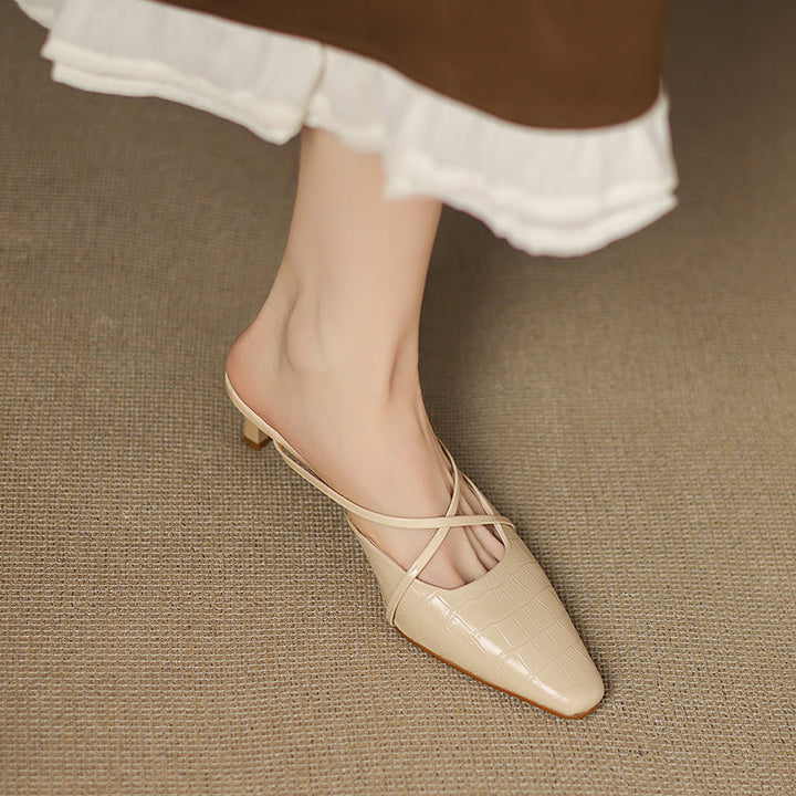 Mire | Mules in Pelle Genuina