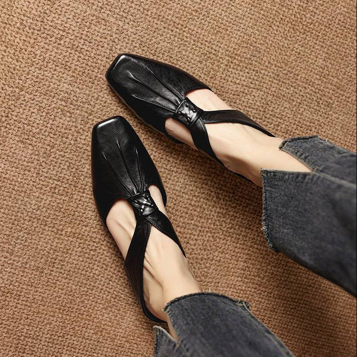 Olene | Mules Punta Quadrata