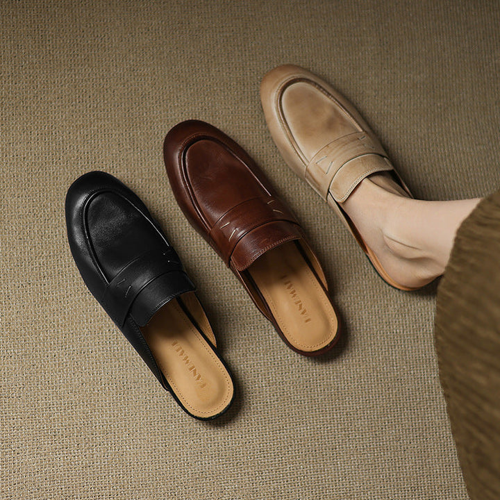 Serin | Mules in Pelle Genuina