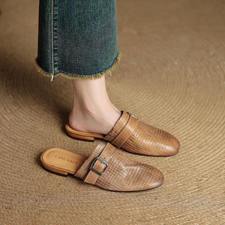 Emrie | Mules in Pelle Genuina