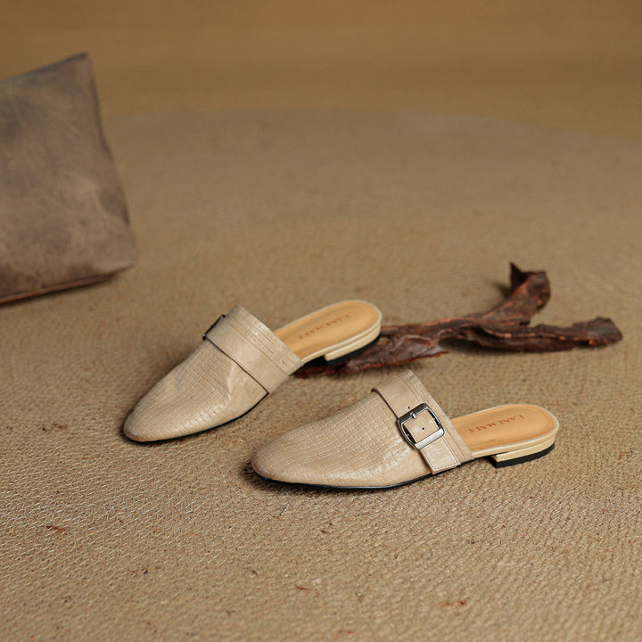 Emrie | Mules in Pelle Genuina