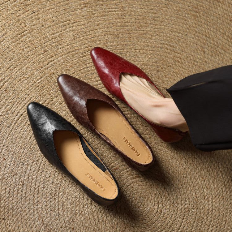 Valmir | Mules in Pelle Genuina