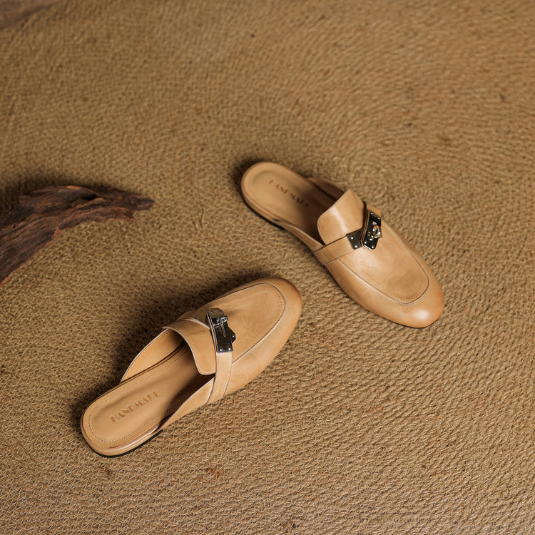 Carla | Mules in Pelle Genuina
