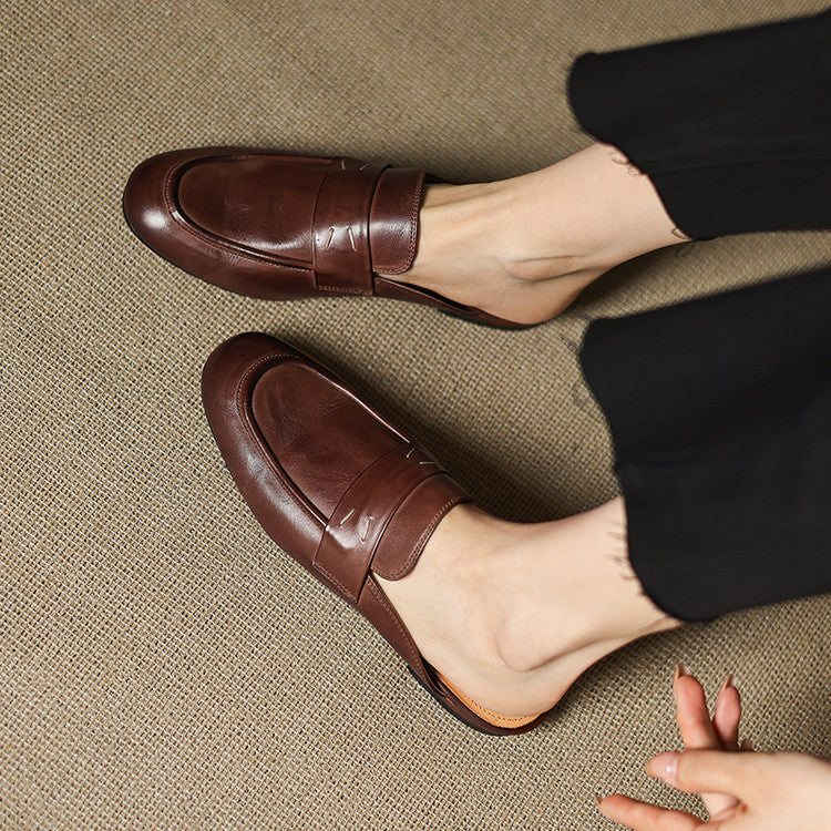 Serin | Mules in Pelle Genuina