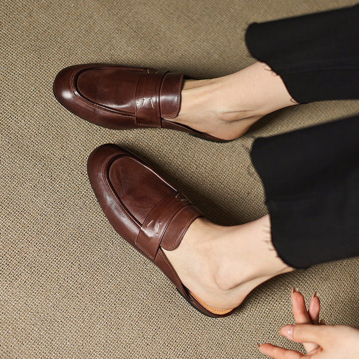 Serin | Mules in Pelle Genuina