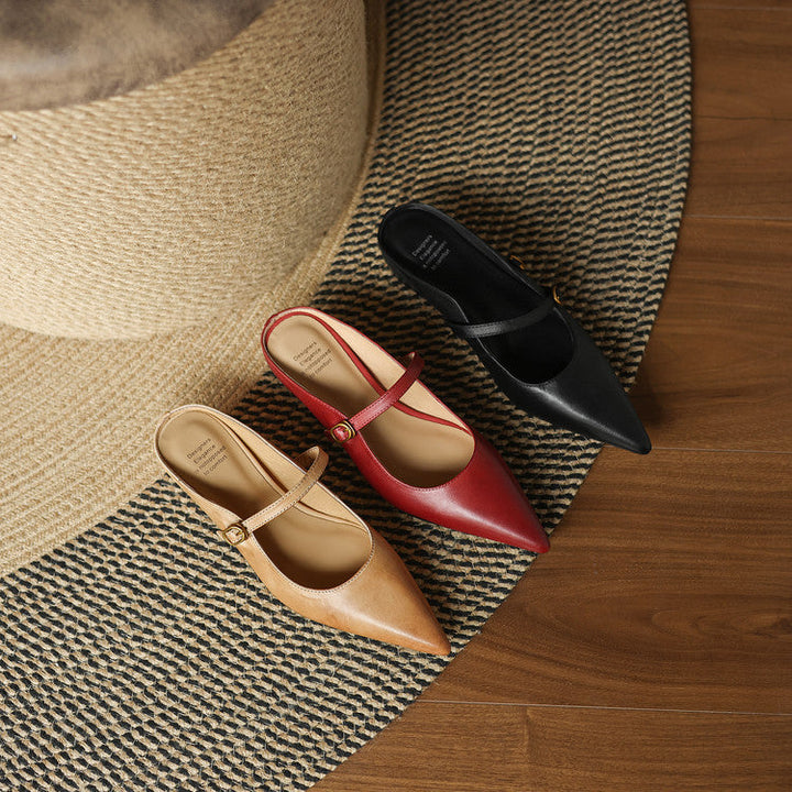 Neok | Mules in Pelle Genuina