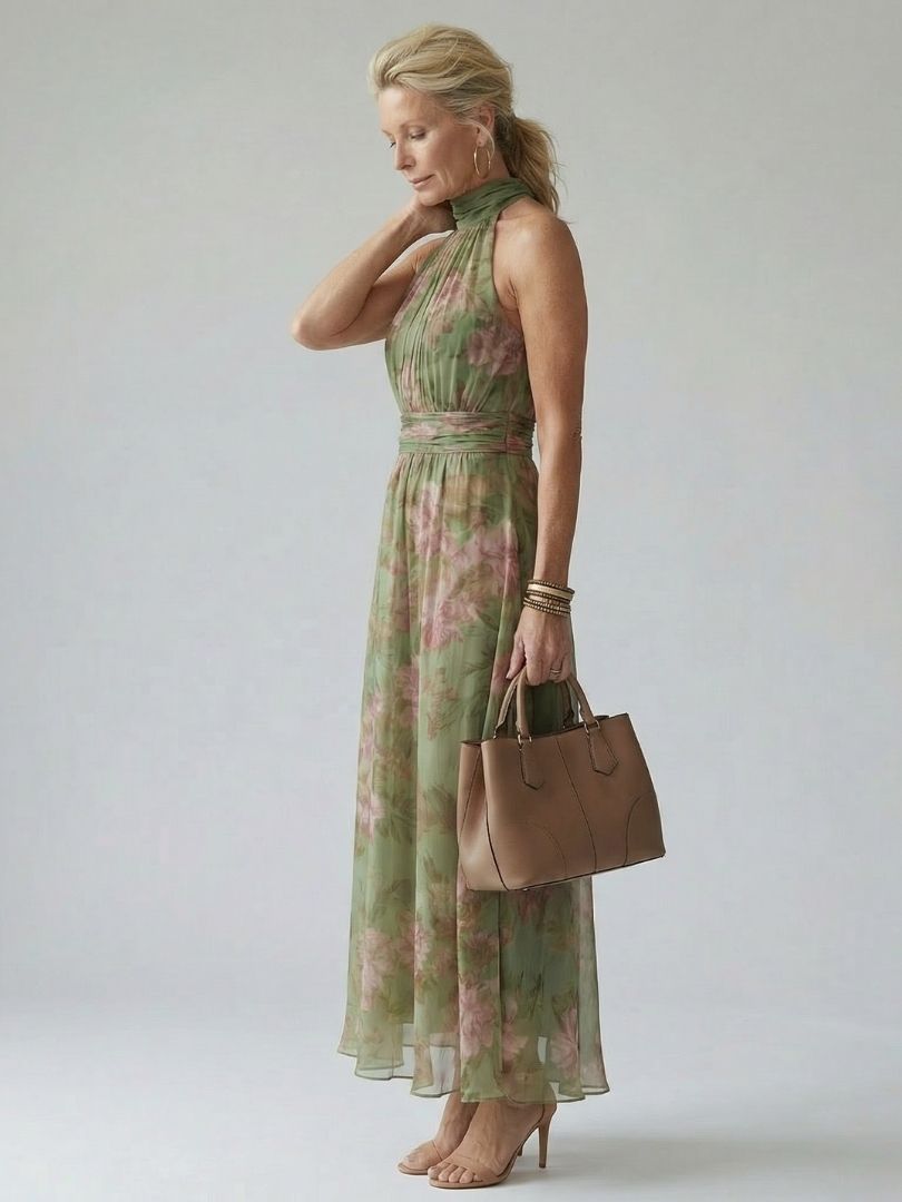 Naomi | Abito Maxi con Schiena Nuda