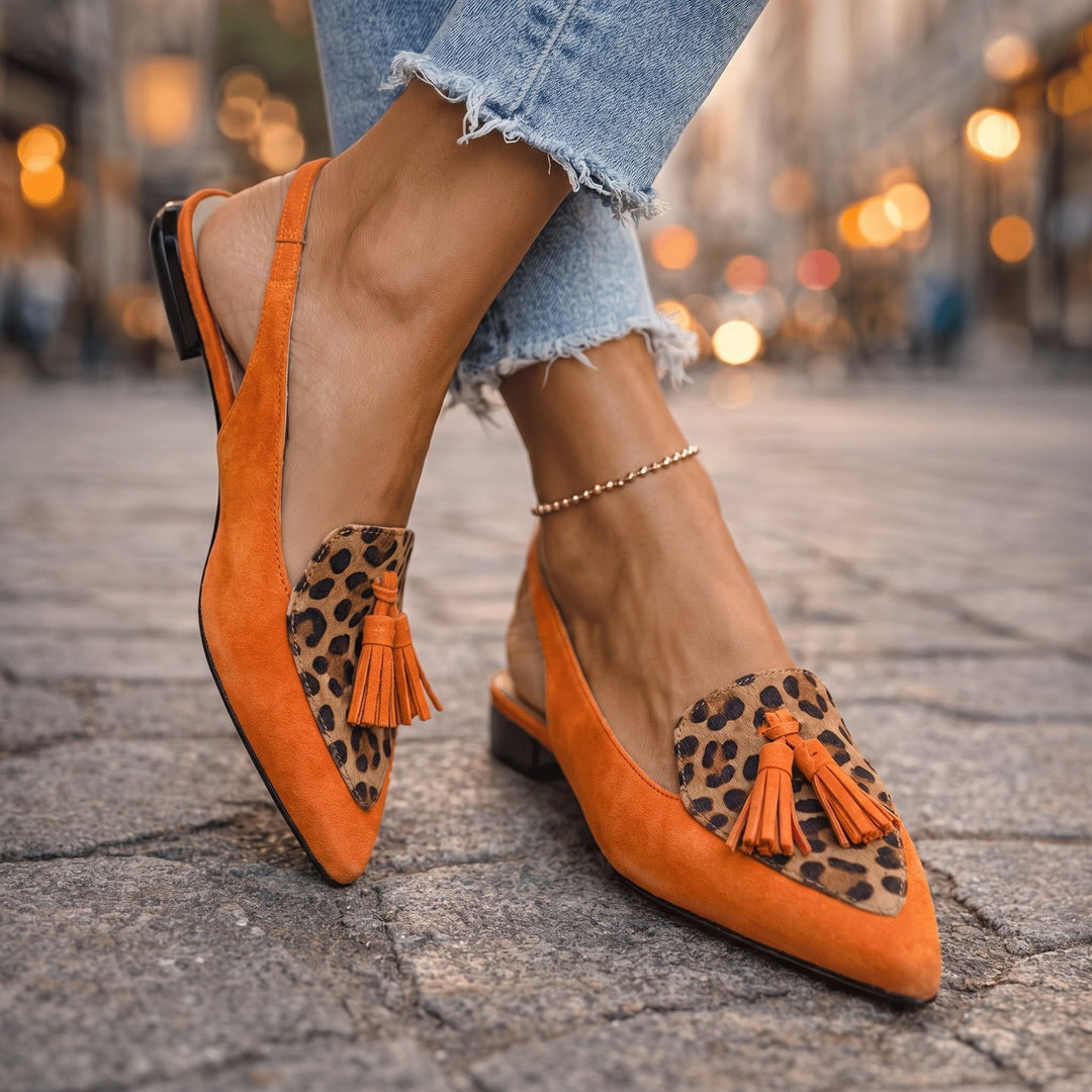 Eliza | Sandali con cinturini e frange
