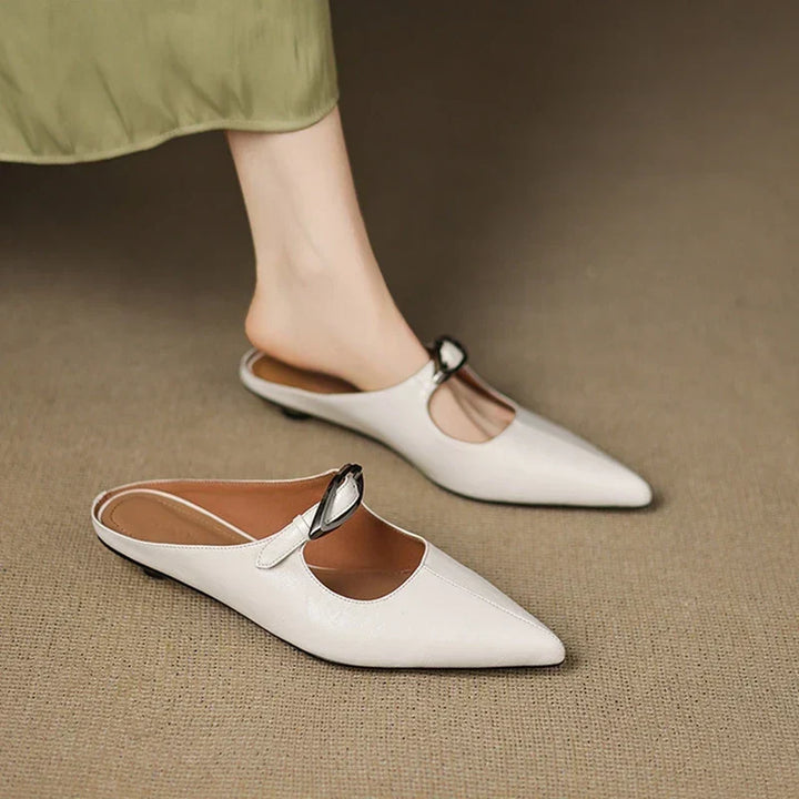 Alour | Mules in Pelle Genuina