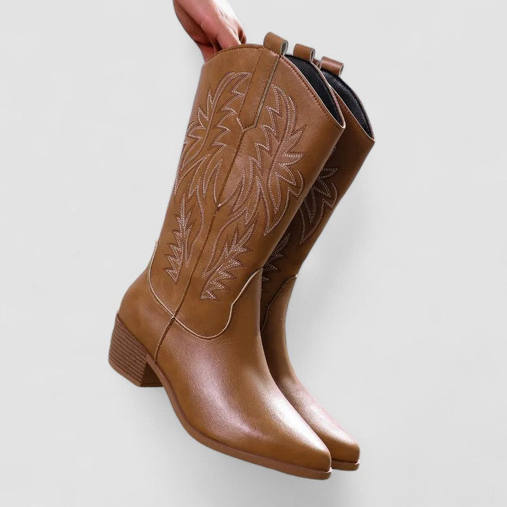 Salomé | Stivali da Cowboy Ricamati