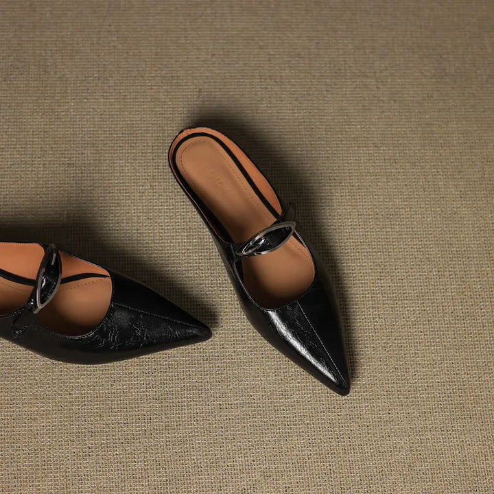 Alour | Mules in Pelle Genuina