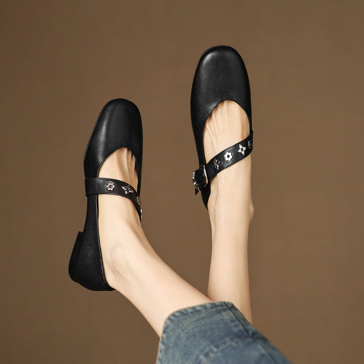 Elda | Mules in Pelle Genuina