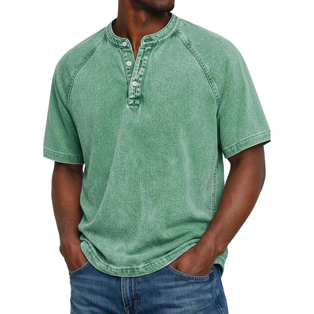 Pedro | Camicia vintage da uomo con bottoni