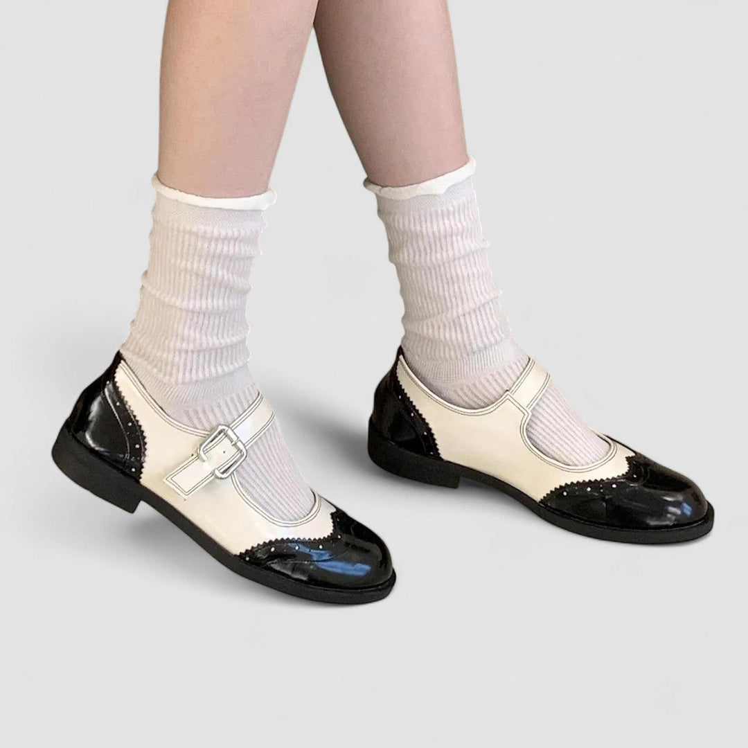 Scarpe Mary Jane Vintage T-Bar Comfort