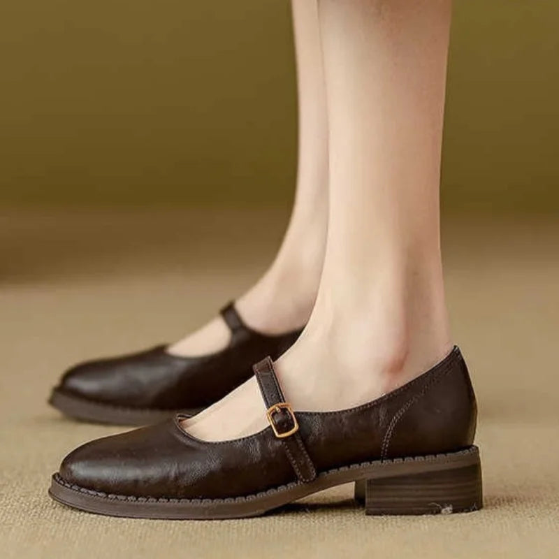 Mary Jane Classic Comfort in Pelle