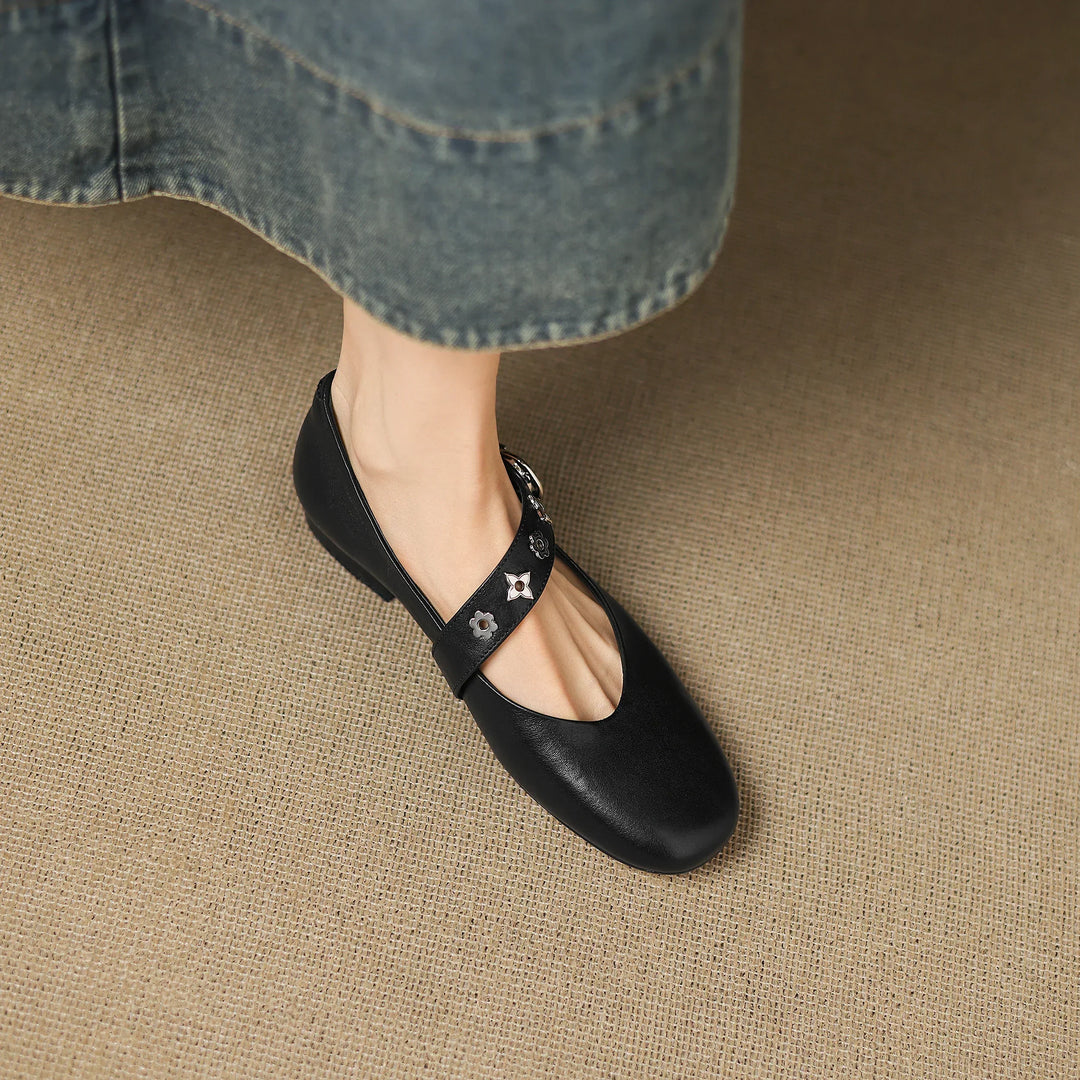 Elda | Mules in Pelle Genuina