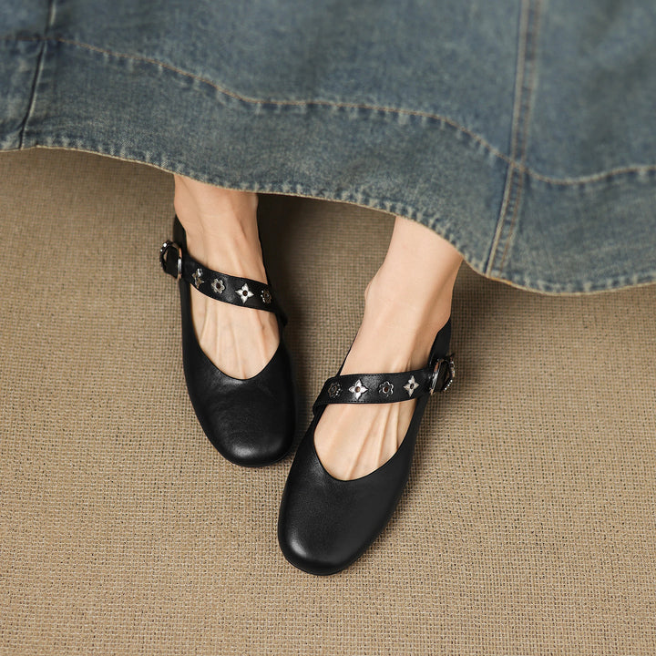 Elda | Mules in Pelle Genuina