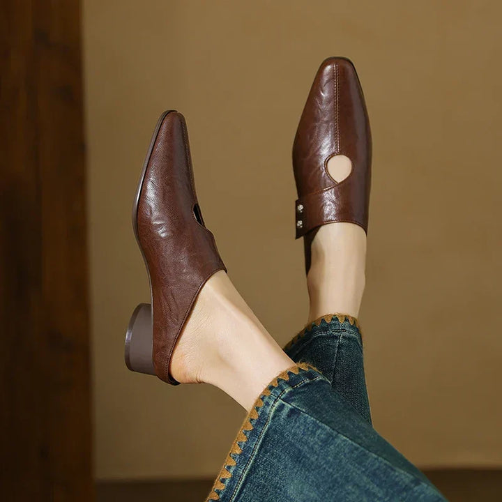 Agnit | Mules in Pelle Genuina
