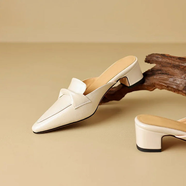 Alaya | Mules in Pelle Genuina