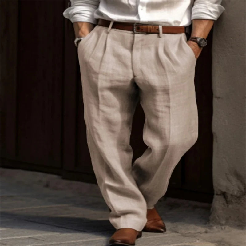 Corsaro | Pantaloni Sartoriali in Lino