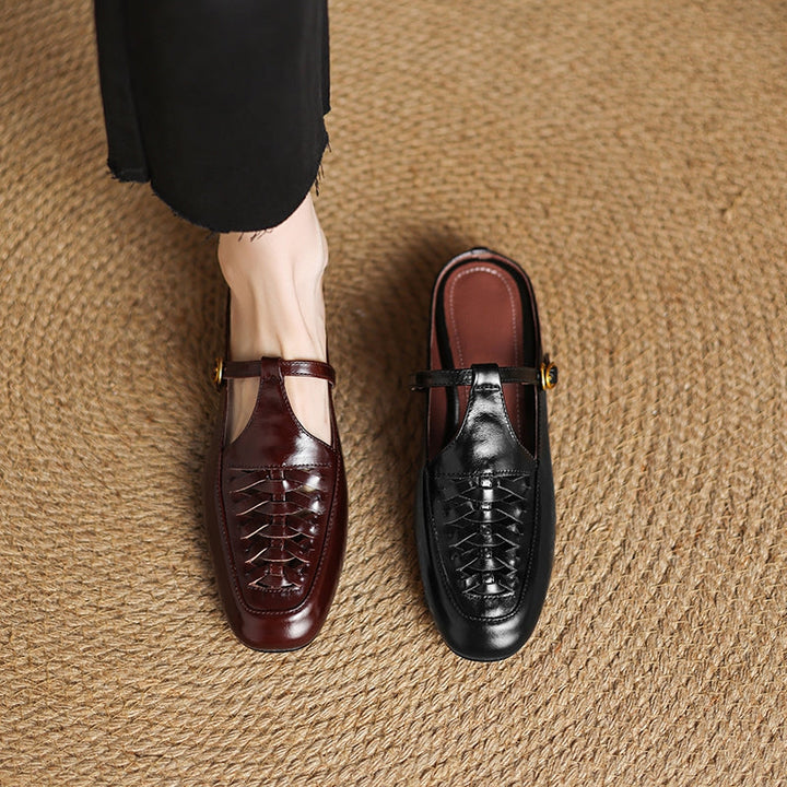 Elya | Mules in Pelle Genuina
