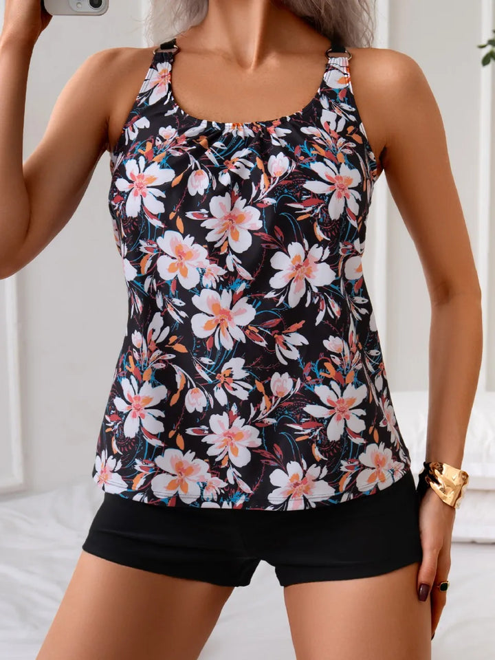 Madeline | Set Tankini Midnight Blossom