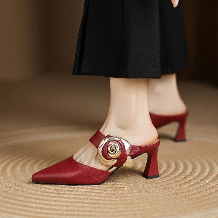 Garnet | Tacchi in Pelle Genuina