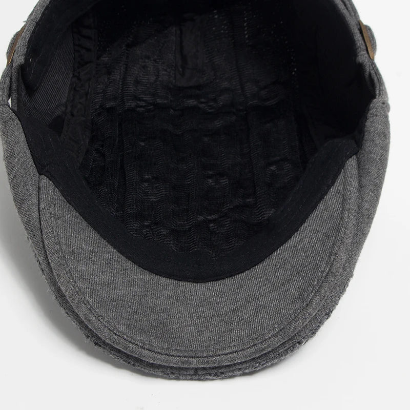 Cappello da guida in maglia a treccia Harlan
