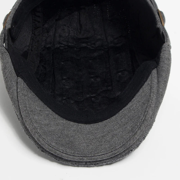 Cappello da guida in maglia a treccia Harlan
