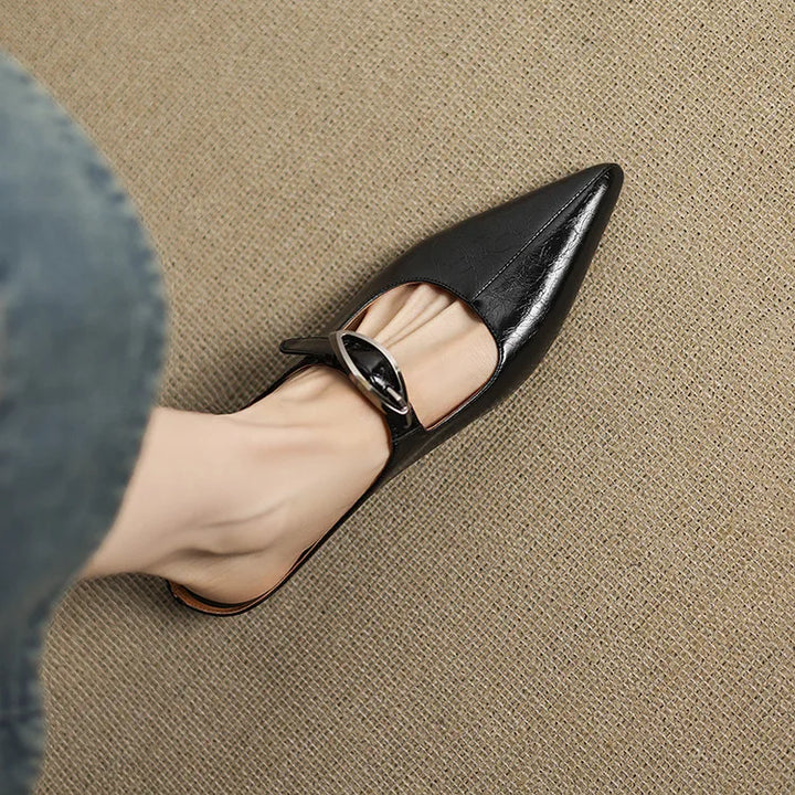 Alour | Mules in Pelle Genuina