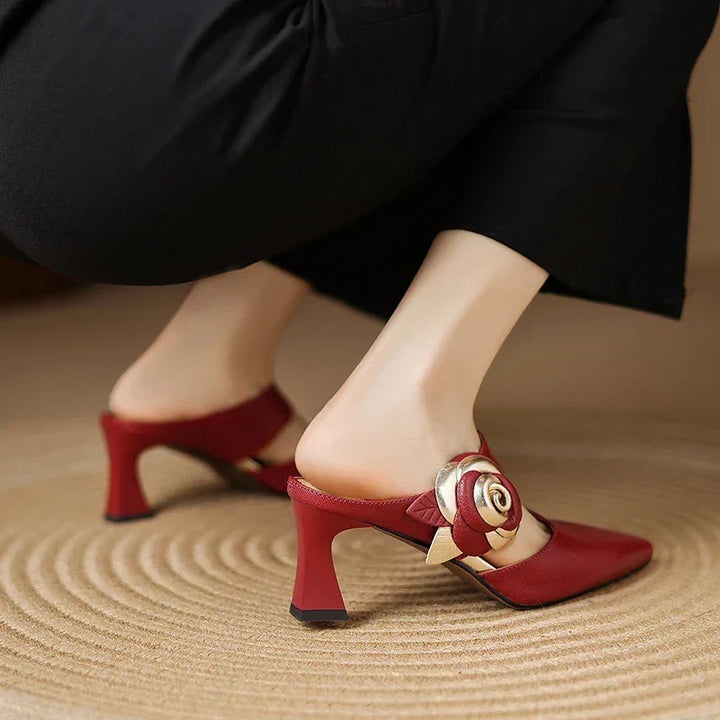 Garnet | Tacchi in Pelle Genuina