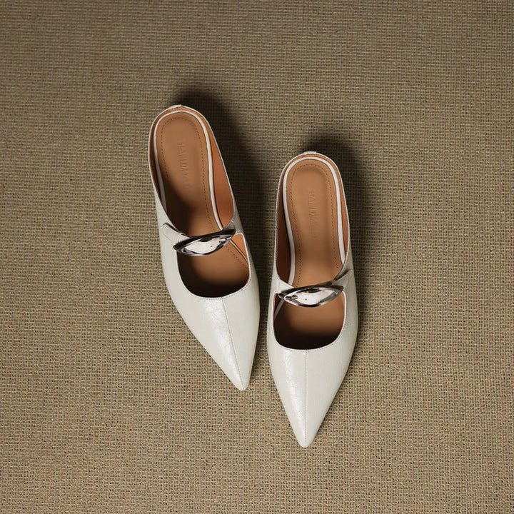 Alour | Mules in Pelle Genuina